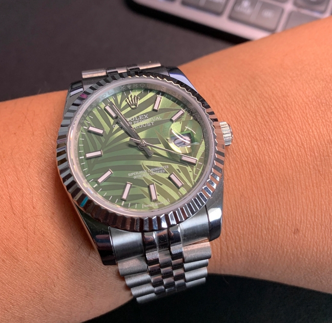 Replica Rolex Datejust Palm Dial Watches