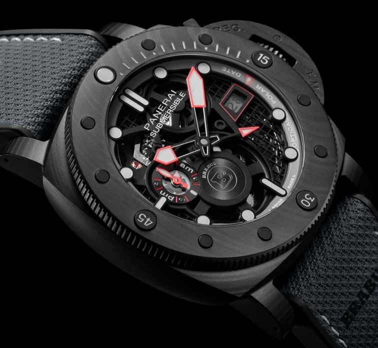 Replica Panerai Submersible S Brabus Black Ops Edition Watches