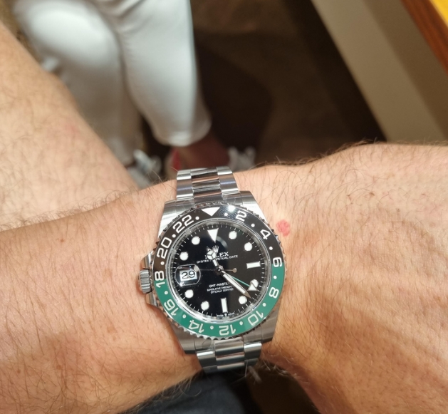 Replica Rolex GMT Master II Sprite Left Handed Watch