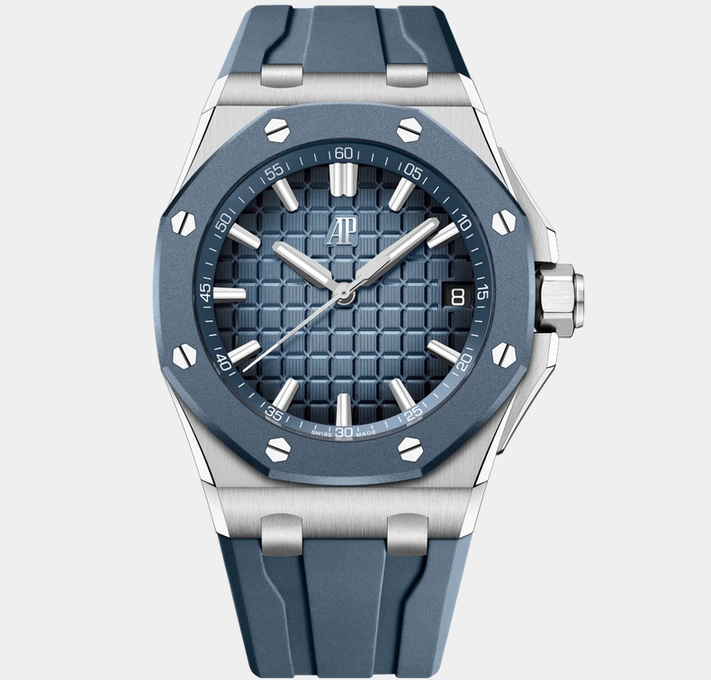 Replica Audemars Piguet Royal Oak Offshore Selfwinding 43mm Smoked Blue Dial Watch